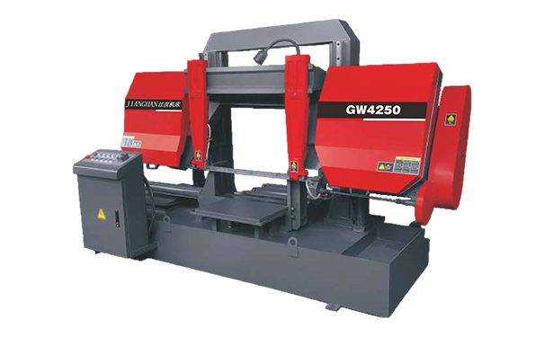 茶陵GW4250双柱龙门卧式带锯床