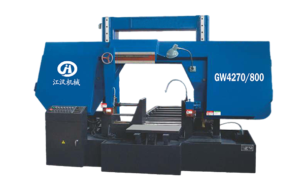 茶陵GW4270/800双柱龙门卧式带锯床